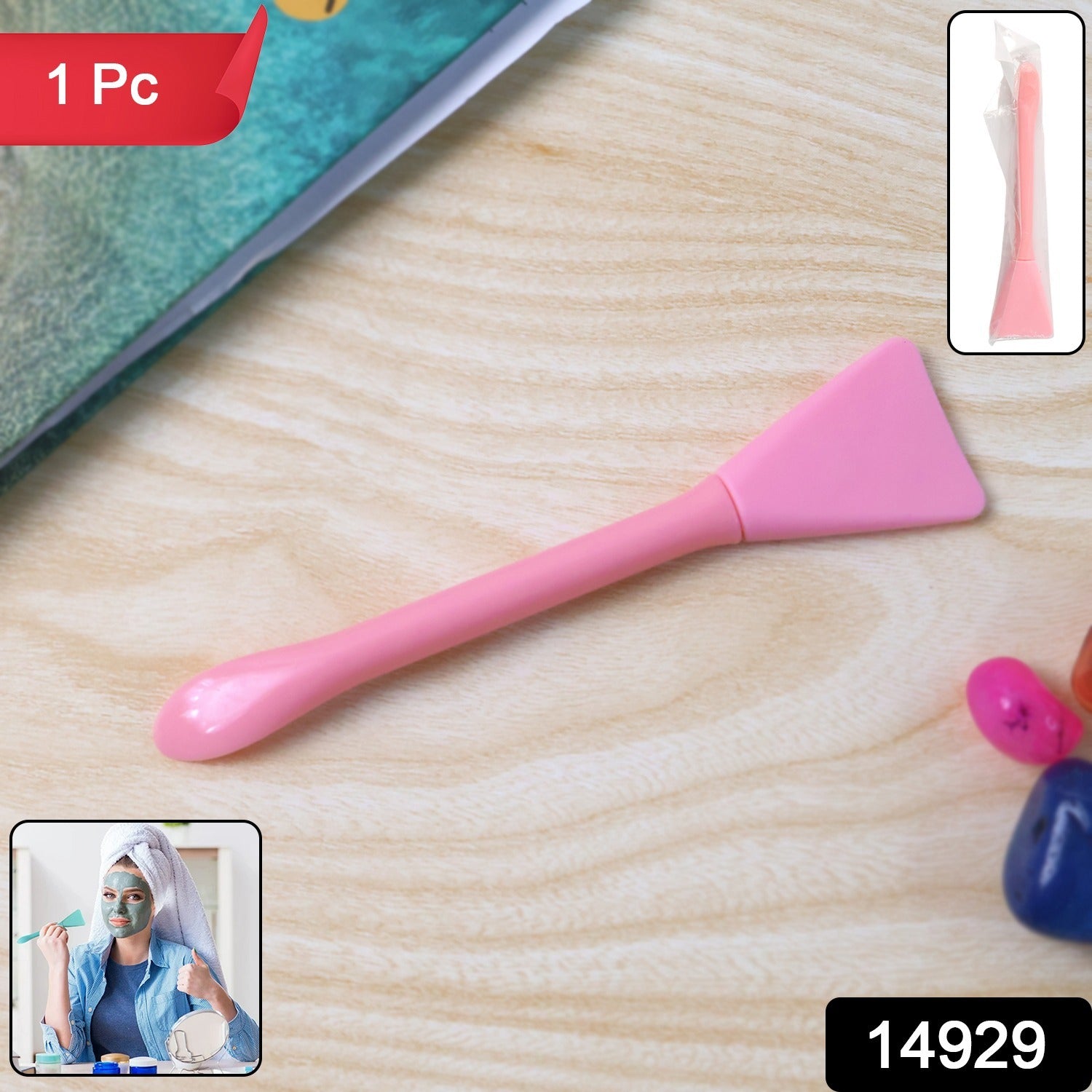 Facial Mask Applicator Spatula - (1 Pc) Facial Mask Applicator Spatula - (1 Pc)